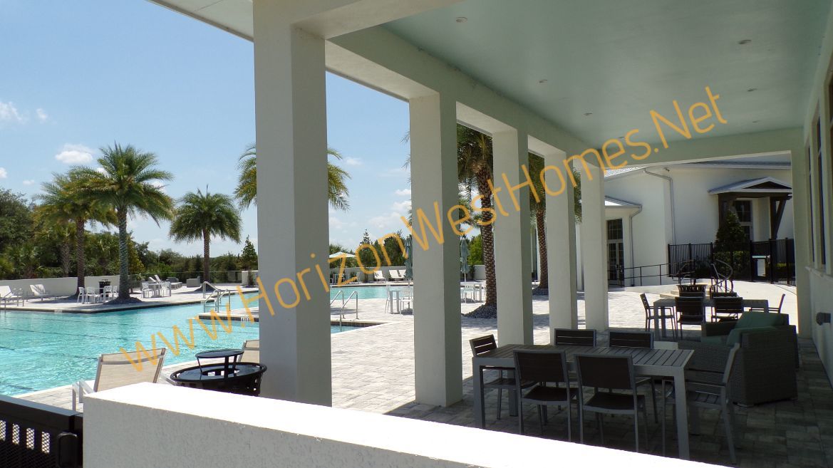 Waterside Pool Clubhouse Sitting Area Winter Garden Florid