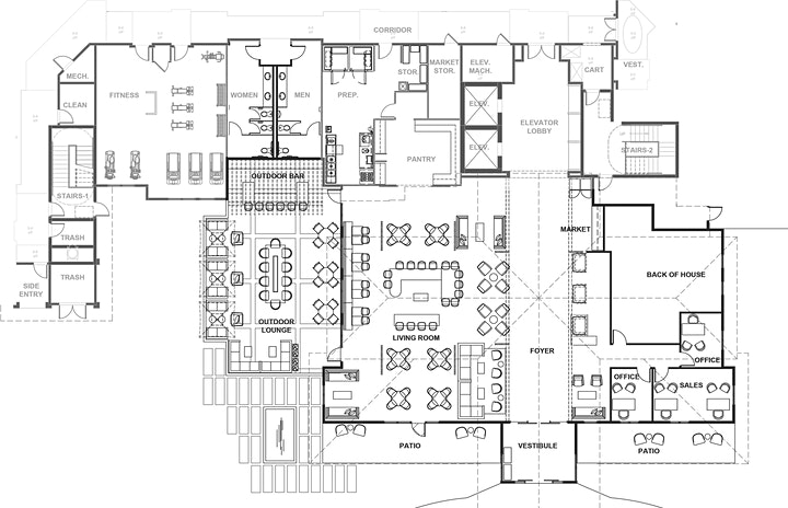 Sunset walk condo hotel at Margaritaville Floor Plan