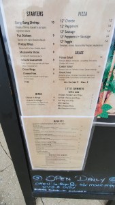 Solterra Resort Food Menu Pizza Salads Wings Starters