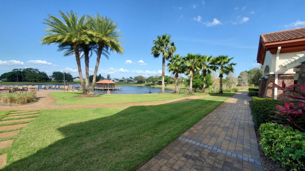 Dell Webb Ridgewood Orlando boardwalk gazebo house