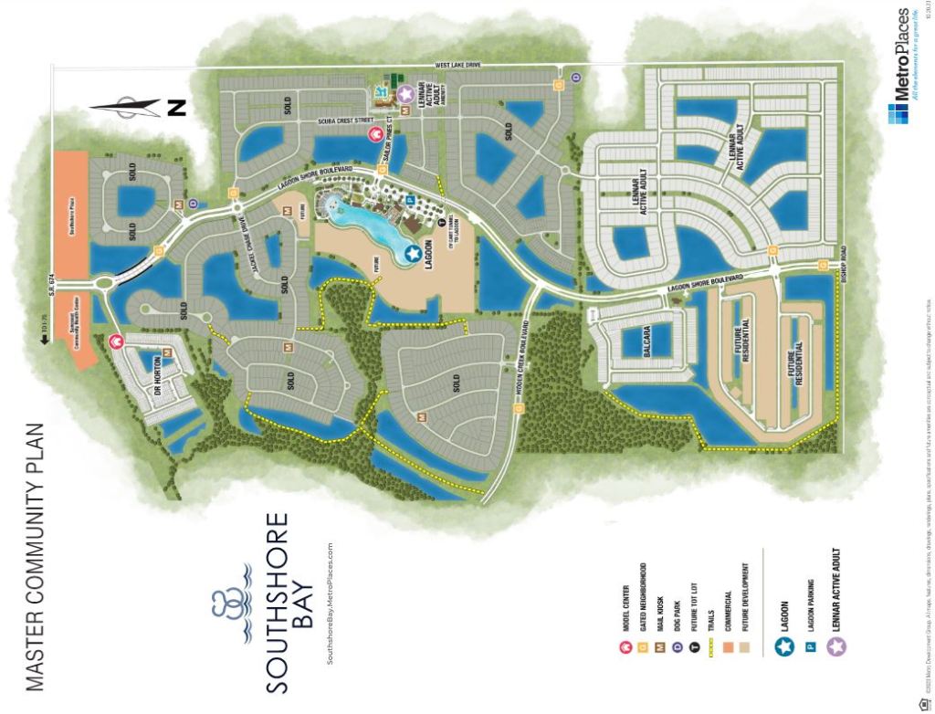 southshore bay site map